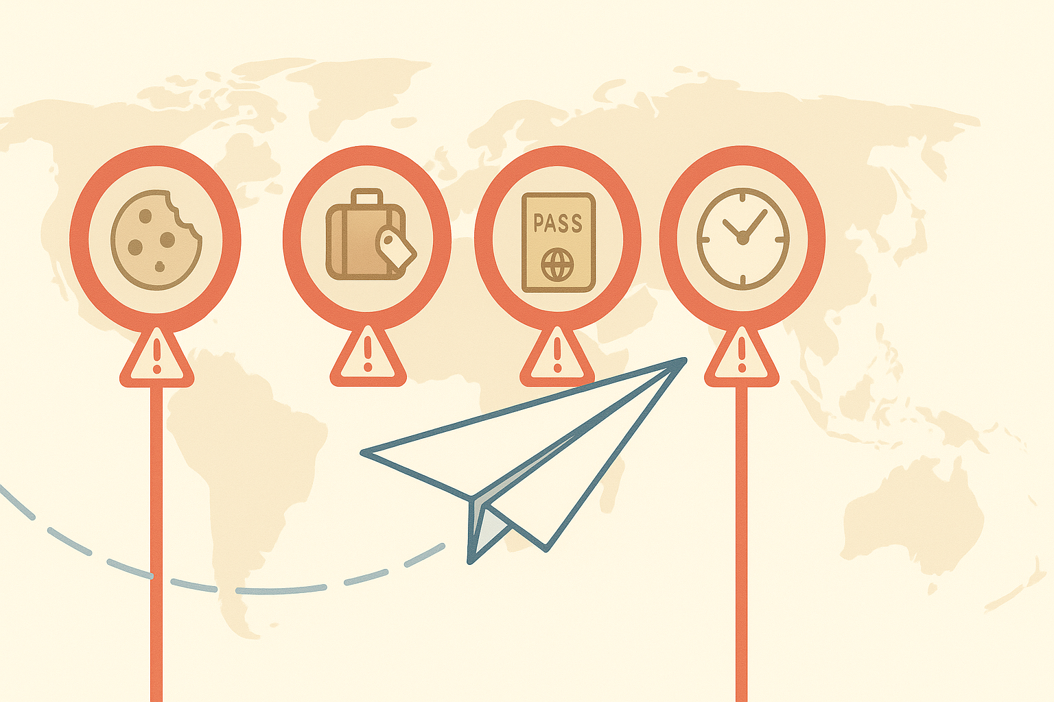 błędy przy rezerwacji lotów