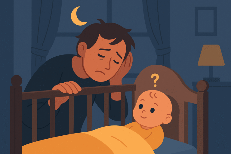 błędy przy usypianiu niemowlaka