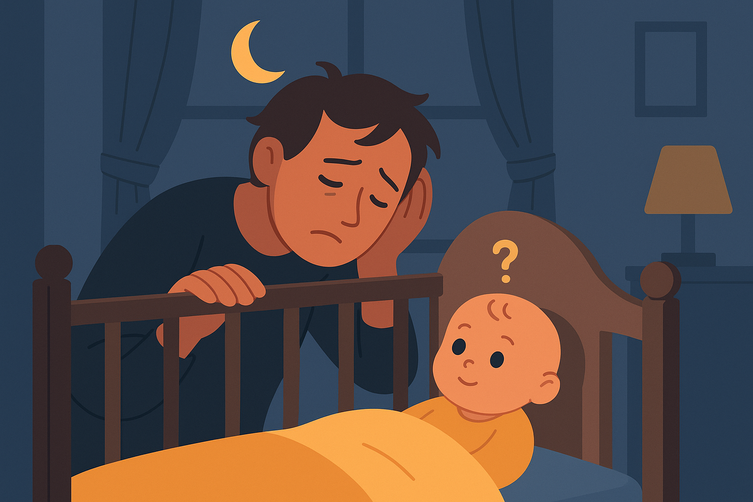 błędy przy usypianiu niemowlaka