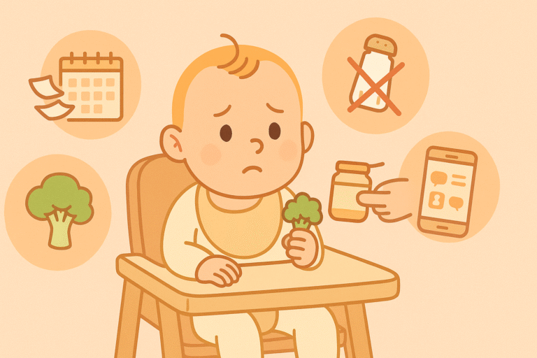 rozszerzanie diety niemowlaka błędy