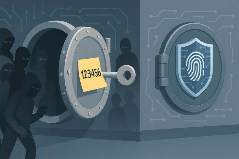 Twoje hasło to „123456”? 5 błędów, przez które hakerzy kradną Twoje dane