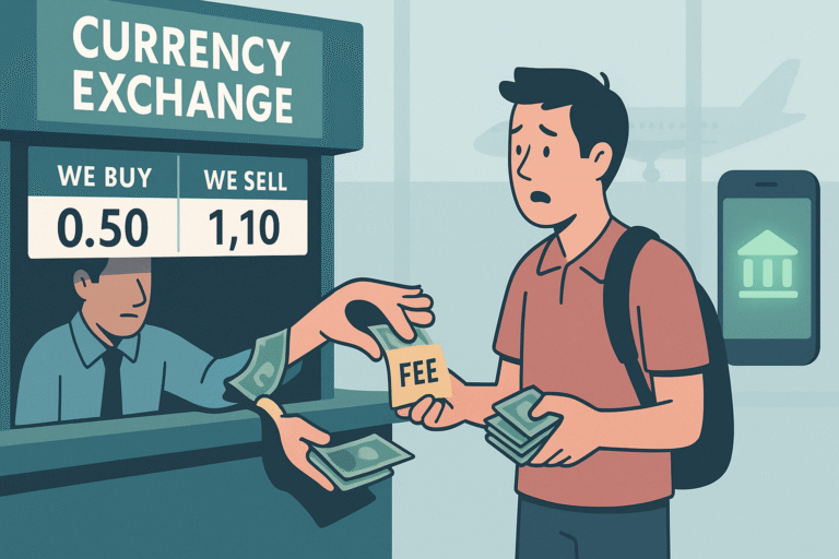 Wymiana walut na wakacje? 5 błędów, przez które tracisz pieniądze za granicą